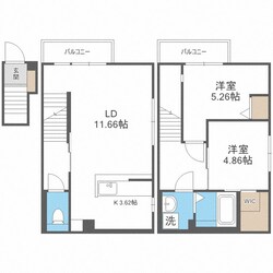 RESIDENCE城西の物件間取画像